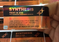 Het Testosteron Enanthate 250mg 10ml Vial Labels van syntheseanabolics