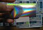 Glanzende Zelfklevende de Stickeretiketten van het Laserhologram voor Anabole Verpakking