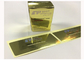 Gouden Kleurendocument Zelfklevend Etiketten Mooi Ontwerp met CMYK-Druk