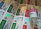 Farmaceutisch flesje Sterke zelfklevende etiketten 10 ml hologramflesje-etiketten voor Apex-flesje
