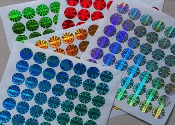 Holografische Etiketten van de stamper de Duidelijke 3D Douane voor Steroid Etiketdoos Verpakking
