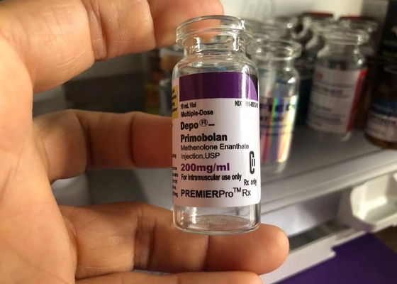 CMYK-Steroid Etiketten van Drukpharma voor de Injectieflesjes van 10ml 20ml