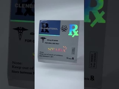 25 capsules Medische flessen Etiketten Apotheek Etiketten Druk met plastic potten Geprinte etiketten