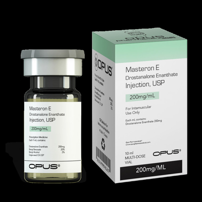 Mast E Drostanolone Enanthate 250 mg aangepaste etiketten en dozen voor 10 ml flesjes