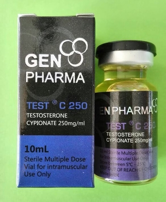 Farmaceutische injectieflacon Etiketten en dozen voor test Cypionate 250 mg