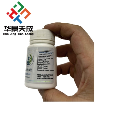 Glanzende/matte afwerking Anavaroxandrolon Pillen Steroïden Pillen Etiketten voor op 10 ml VIAL