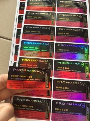 Testo Propionate 100 mg Hologram Laser 10 ml glazen injectieflacons