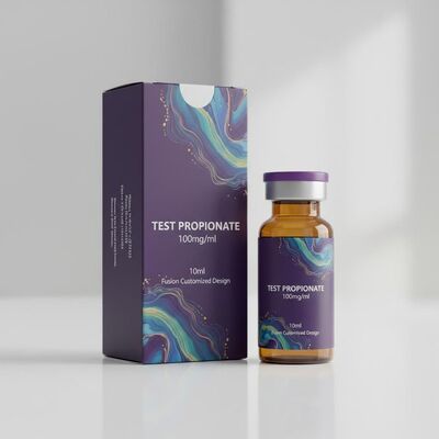 Testpropionaat 100 mg Fusion Op maat gemaakte 10 ml flacon etiketten en dozen