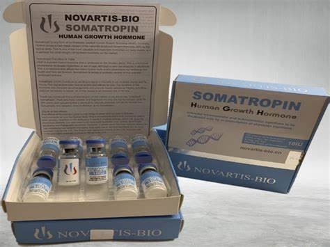 CMYK-afdrukken Somatropin 10x10IU etiketten en dozen met blister 2mlx10pcs