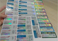 Hologram afdrukken 10ml aangepaste flaconetiketten verwijderbare farmaceutische stickers