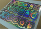 3D Ronde Hologramstickers/Anti Vervalste Sticker met het Runnen van Aantallen