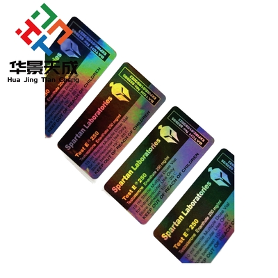 NANO LAB PHARMA Kleine flessenetiketten Druk 10 ml flaconetiketten Voor glazen flacons Custom Design