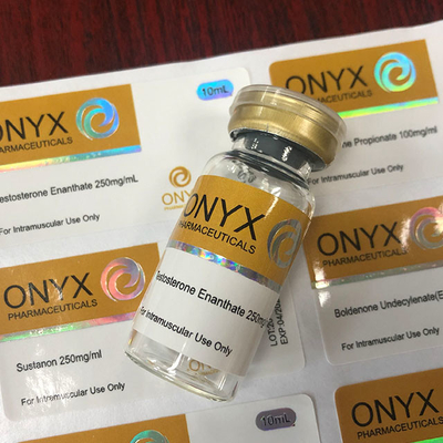 NANO LAB PHARMA Kleine flessenetiketten Druk 10 ml flaconetiketten Voor glazen flacons Custom Design