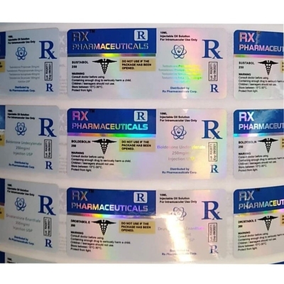 Sustannon 250 Professional Plastic 10ml Flasket Sticker 10ml Flasket Etiketten Voor Farmaceutische Verpakking
