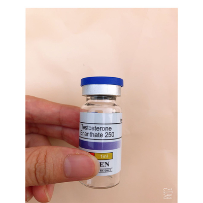 Bodybuilding Enanthate Farmaceutisch Peptide 10 ml Flesse Etiketten Met Laser Hologram
