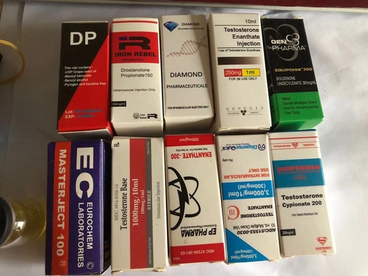 Deca Durobolin 250 10 ml flacon Etiketten Steroïde Injectie Apotheek Etiketten