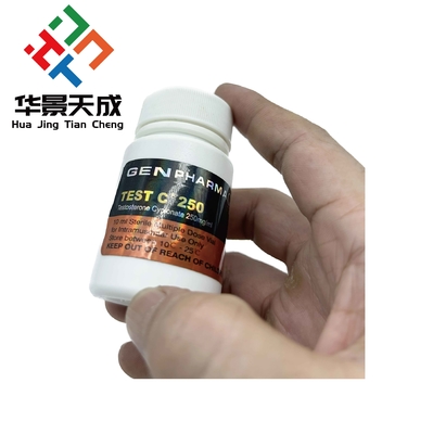 Glanzende/matte afwerking Anavaroxandrolon Pillen Steroïden Pillen Etiketten voor op 10 ml VIAL