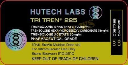 Tren Hexa 100 mg Parabolan Injecteerbare Steroïden Vial Etiketten met PAPER/PET/PVC materiaal