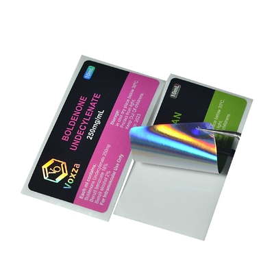 3 ml flacon Waterdicht apotheeklabel Afdruk op een rol voor 10 ml Steroïde flessen