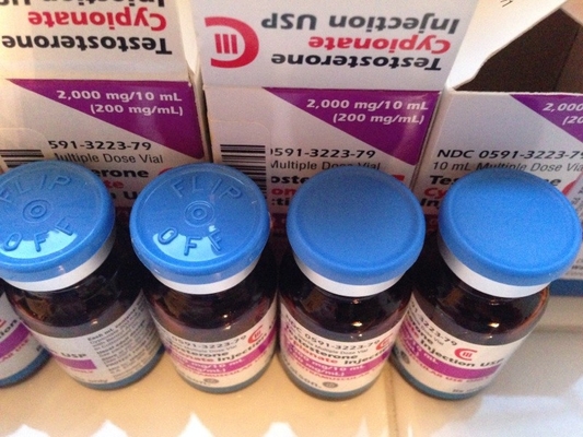 Glanzend/ Matt Finish Multidose 10 ml flacon etiketten voor vierkant Sharpe Nan Drolone Decanoate glazen containers