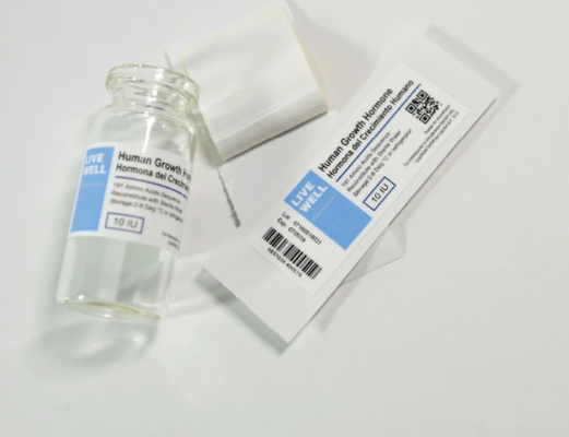 Multidosis 10 ml flacon Etiketten UV-druk voor glazen containers Nan Drolone Decanoate