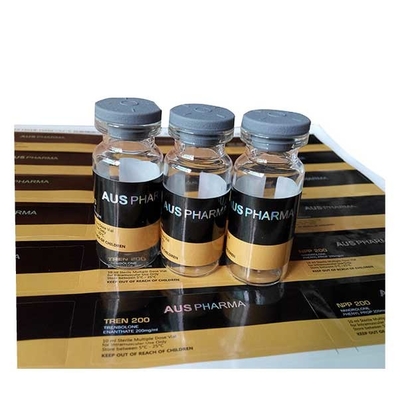 Op maat gemaakte vierkante kleefkleefkleppen voor 10 ml medicijnflessen