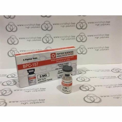 Bpc 157 5 mg Peptide Zelfklevend 2 ml Flacketten Etiketten Kleefmiddel Waterdicht