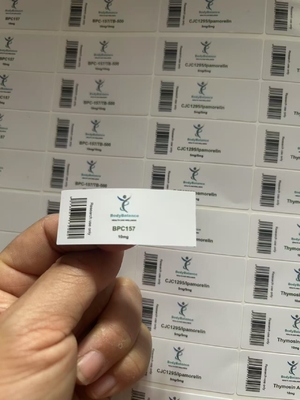 Thymosin Alpha-1 Peptide Kleefmiddel 2 ml Peptide Zelfklevend Fles Etiquette