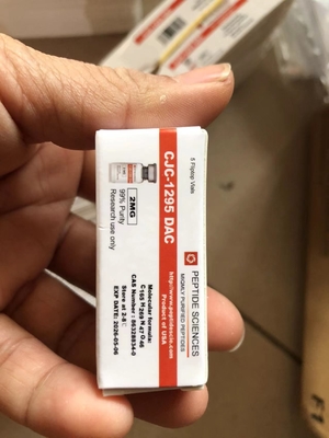 CJC1295 Met DAC 2 ml 3 ml peptide flacon etiketten, PAPER/PET/PVC apotheek flacon etiketten