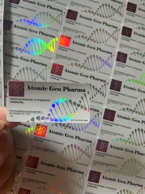 Test Propionaat zelfklevend Apotheek 10 ml Flesse Etiketten