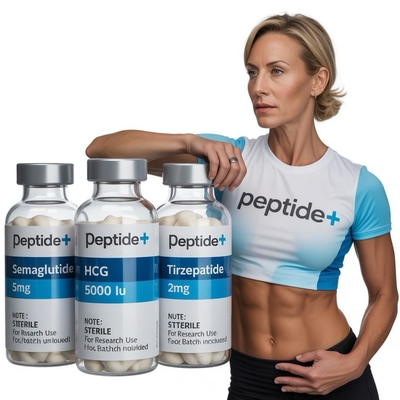 GHRP6 5MG 2 MLBottle Label Sticker Printing Voor peptide poeder etiketten