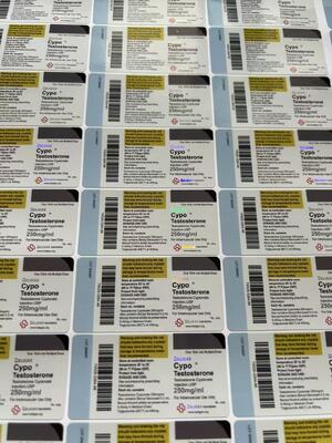 Test Sustan Apotheek Flesse Etiketten Voor 10 ml Vials