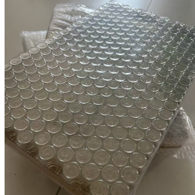 3 ml Aanpasbare grootte Waterdichte milieuvriendelijke glazen injectieflacons voor het opslaan van droog poederpeptiden