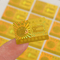 Sticker van het de Veiligheidshologram van de antiradar 3D PET-folie