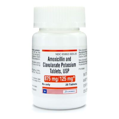 Van de de Pillenfles van amoxiciline de Mondelinge 100mg Tabletten Aangepaste Etiketten en de Dozen
