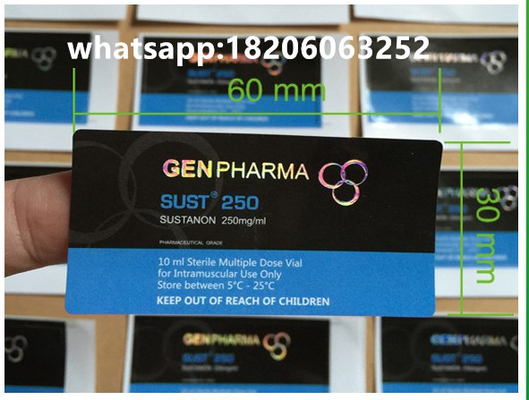 Gratis Adobe Illustrator Design Service Custom 10ml flesje sticker voor kleine bedrijven Holographische kleefstickers