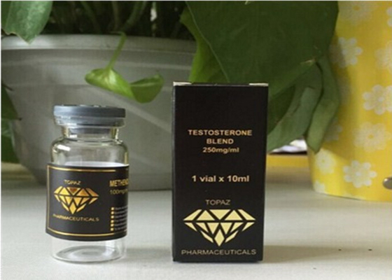 Multi Gekleurde het Etiketsteen die van de Voorschriftfles Gouden Foliedocument Materiaal lamineren