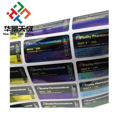 Dros E Sticker Labels Logo Custom Bodybuilding oliën labels