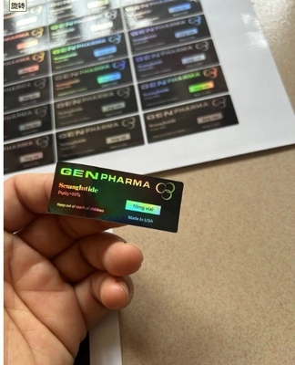 Custom Research Peptides Sema 10 mg etiket voor Bodybuilding en Gewichtsverlies Peptide etiketten