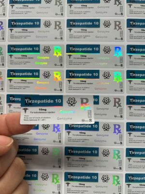 Waterdicht H G H 200 IE Peptide 2 ml 3 ml FLAKEL FLAKEL Etiketten Glanse afwerking