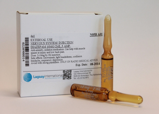 Duidelijke Lege de Etikettenhaar van het Glasflesje of Ginsengampul voor Injectie