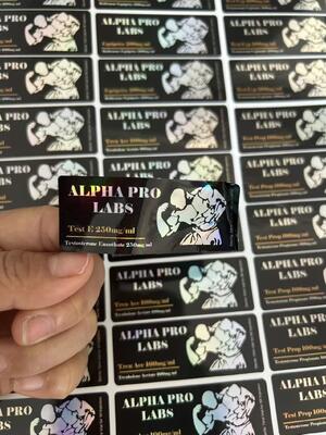 Test ENAN 250mg Op maat gemaakte sticker
