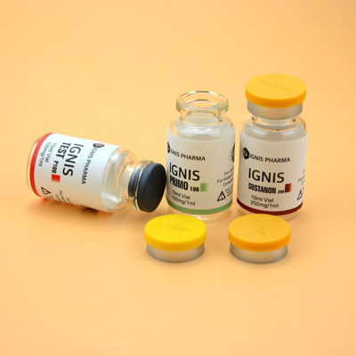 Aangepaste 10 ml glanzende waterdichte pvc-flesetiketten