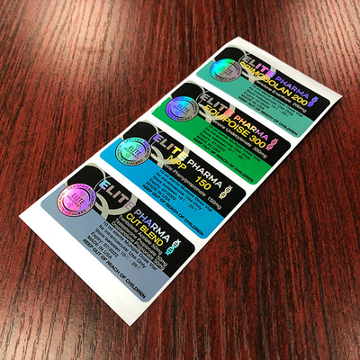 Laser PET-hologram medicijnfles flacon 10 ml flaconlabels