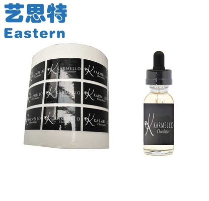 Gestanste 30 ml flacon waterdichte vinyl zelfklevende stickerlabels