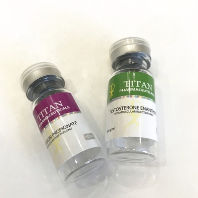 Het kleverige Glas Vial Labels van Pvc Fade Proof Injection 10ml