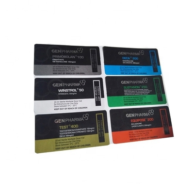 CMYK holografische laser PET flacon flaconlabels