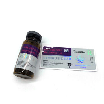 Farmaceutische holografische 10ml flacon zelfklevende stickerlabels