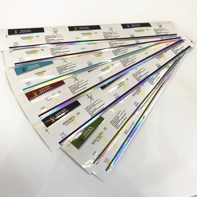 4C drukinjectie 10ml Vial Labels 6x3cm