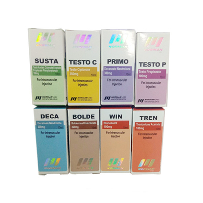 Holografisch logo gestempeld injecteerbare flacon 10 ml flacondozen